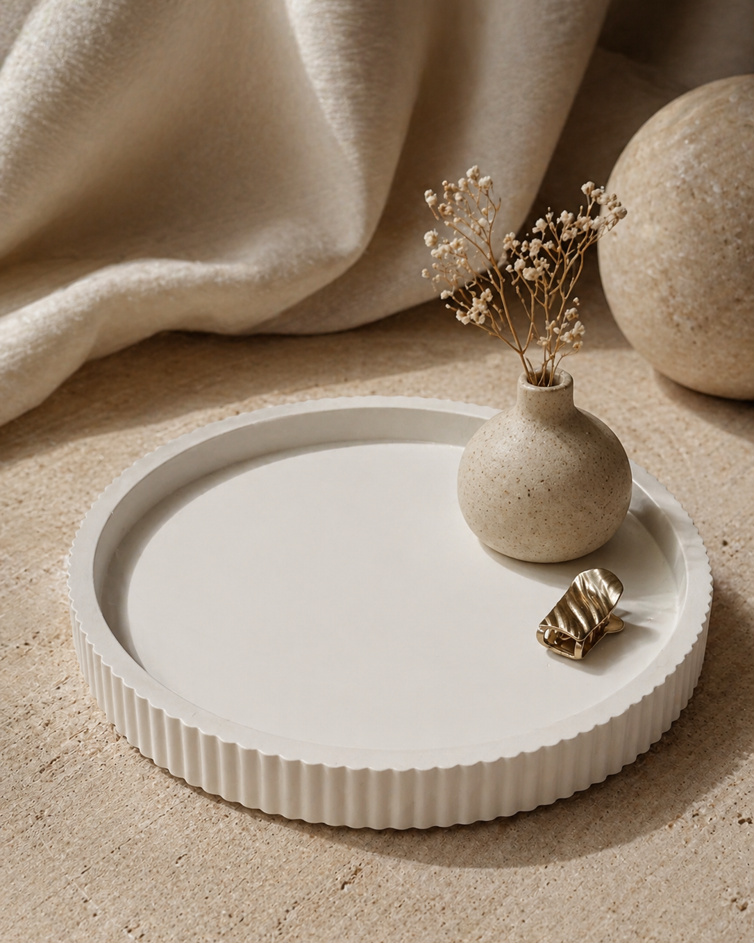 TRAY ROUND (PURE)