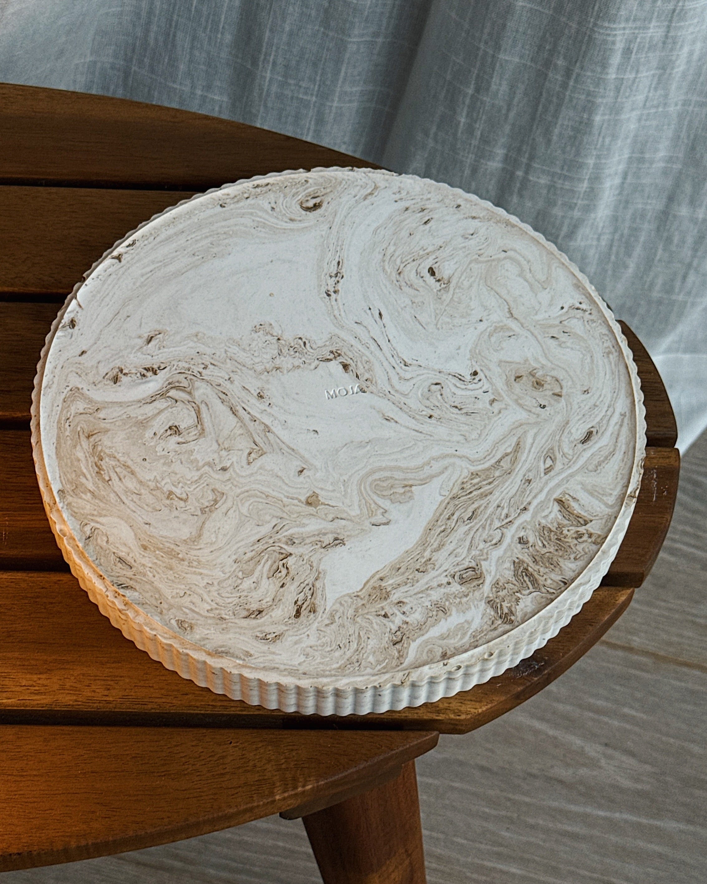 TRAY ROUND (DUNE)
